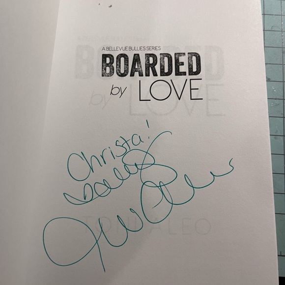 Boarded by Love by Toni Aleo SIGNED - Picture 2 of 3